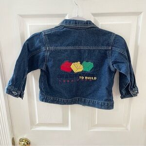 Vintage Lego Wear Ka Boo Ki Denim embroidered jacket 3T